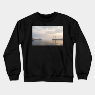 Anstruther Harbour and Chalmers Lighthouse Crewneck Sweatshirt